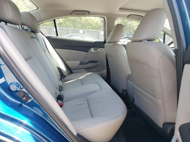 19XFB2F95DE214758 - 2013 HONDA CIVIC EXL ლურჯი ფოტო 10