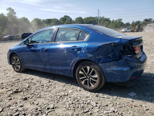 19XFB2F95DE214758 - 2013 HONDA CIVIC EXL ლურჯი ფოტო 2