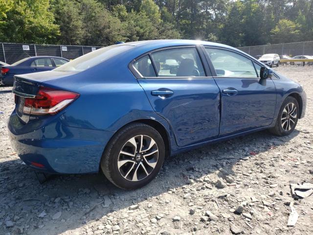 19XFB2F95DE214758 - 2013 HONDA CIVIC EXL ლურჯი ფოტო 3