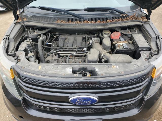 1FM5K8AR7FGB41087 - 2015 FORD EXPLORER POLICE INTERCEPTOR BLACK photo 12