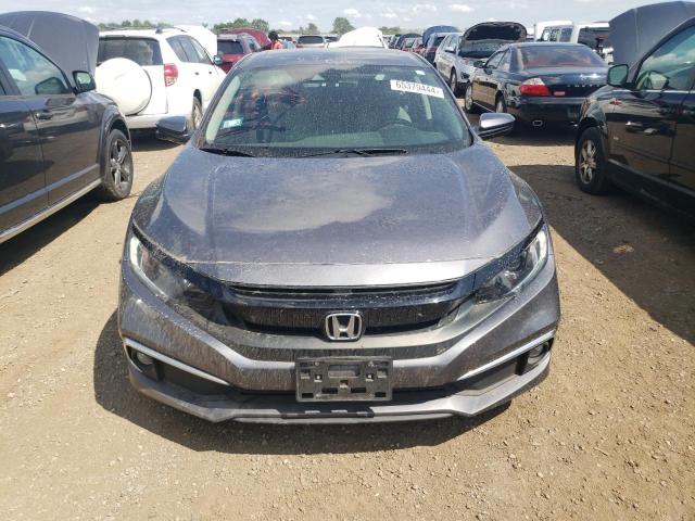 19XFC1F37KE013489 - 2019 HONDA CIVIC EX GRAY photo 5