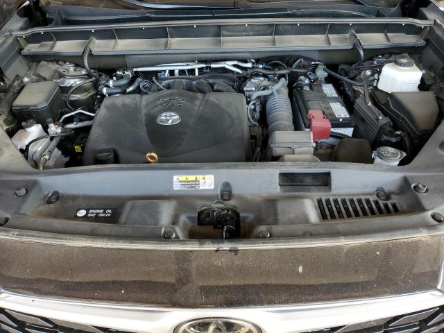 5TDGZRAH9NS538455 - 2022 TOYOTA HIGHLANDER XLE BLACK photo 12