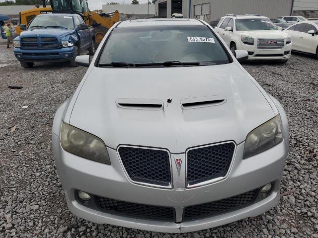 6G2ER57789L240296 - 2009 PONTIAC G8 SILVER photo 5