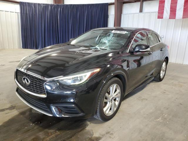 SJKCH5CP7HA024598 - 2017 INFINITI QX30 BASE BLACK photo 1