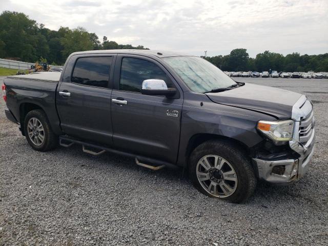 5TFAW5F10EX356754 - 2014 TOYOTA TUNDRA CREWMAX PLATINUM GRAY photo 4