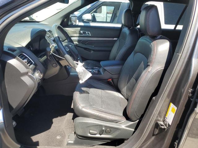 1FM5K8GT9KGA90186 - 2019 FORD EXPLORER SPORT رمادي صورة 7