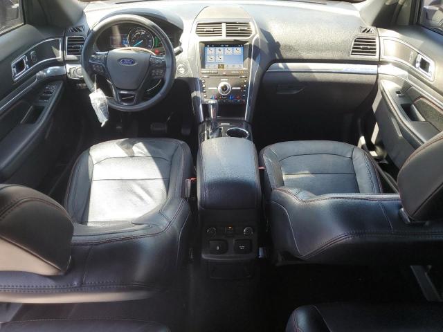 1FM5K8GT9KGA90186 - 2019 FORD EXPLORER SPORT رمادي صورة 8