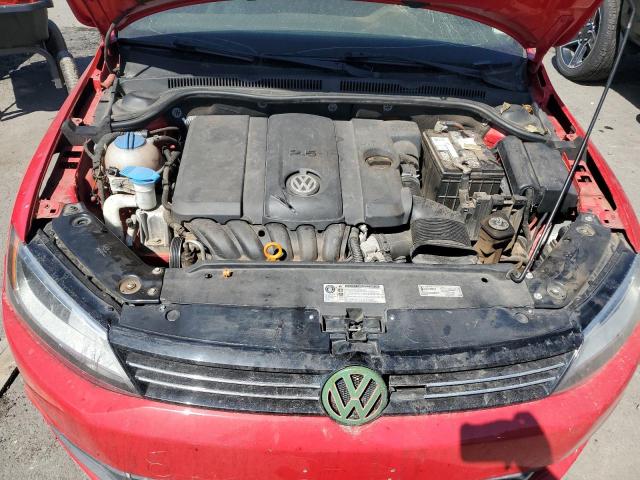 3VWDP7AJXDM430390 - 2013 VOLKSWAGEN JETTA SE RED photo 11