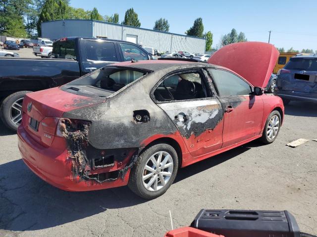 3VWDP7AJXDM430390 - 2013 VOLKSWAGEN JETTA SE RED photo 3