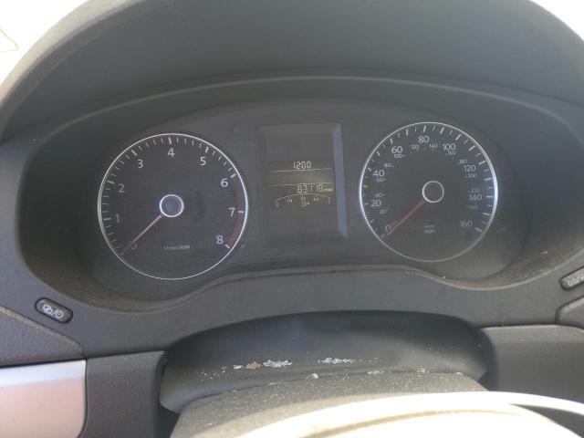 3VWDP7AJXDM430390 - 2013 VOLKSWAGEN JETTA SE RED photo 9