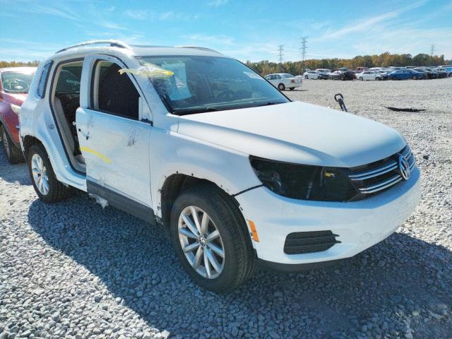 WVGRV7AX4HK011401 - 2017 VOLKSWAGEN TIGUAN WOLFSBURG WHITE photo 1