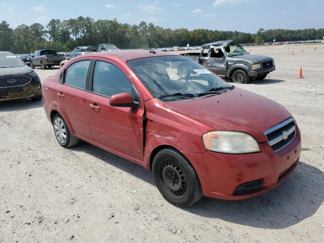 KL1TD5DE4AB053320 - 2010 CHEVROLET AVEO LS 红色 照片 4