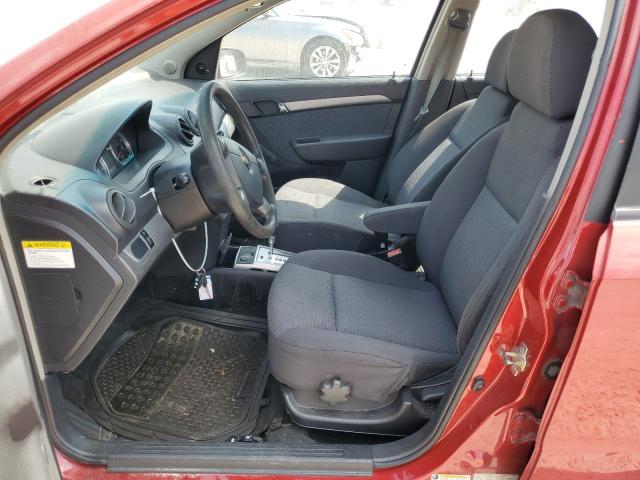 KL1TD5DE4AB053320 - 2010 CHEVROLET AVEO LS 红色 照片 7