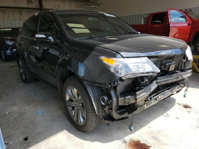 2HNYD2H50BH510165 - 2011 ACURA MDX ADVANCE შავი ფოტო 4