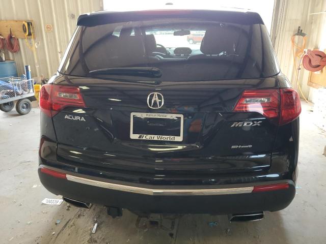 2HNYD2H50BH510165 - 2011 ACURA MDX ADVANCE შავი ფოტო 6