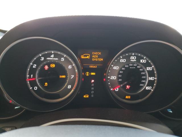 2HNYD2H50BH510165 - 2011 ACURA MDX ADVANCE შავი ფოტო 9