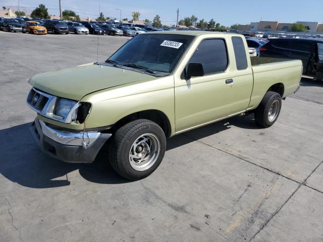 1N6DD26SXWC310039 - 1998 NISSAN FRONTIER KING CAB XE GREEN photo 1