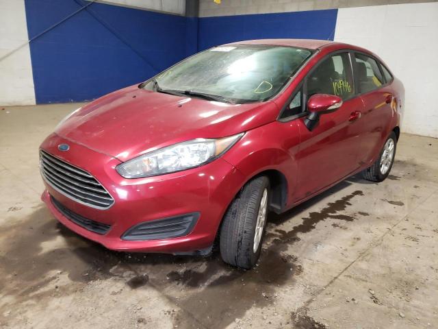 3FADP4BJ2GM179858 - 2016 FORD FIESTA SE RED photo 2