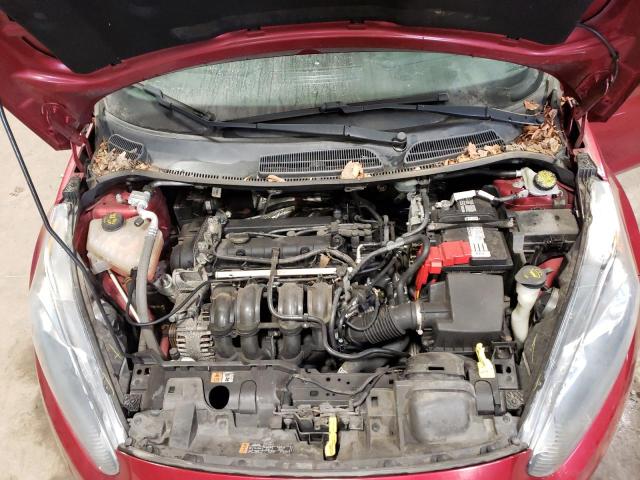 3FADP4BJ2GM179858 - 2016 FORD FIESTA SE RED photo 7