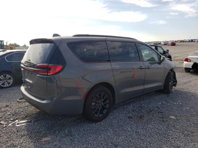 2C4RC3BG4NR156629 - 2022 CHRYSLER PACIFICA TOURING L GRAY photo 3