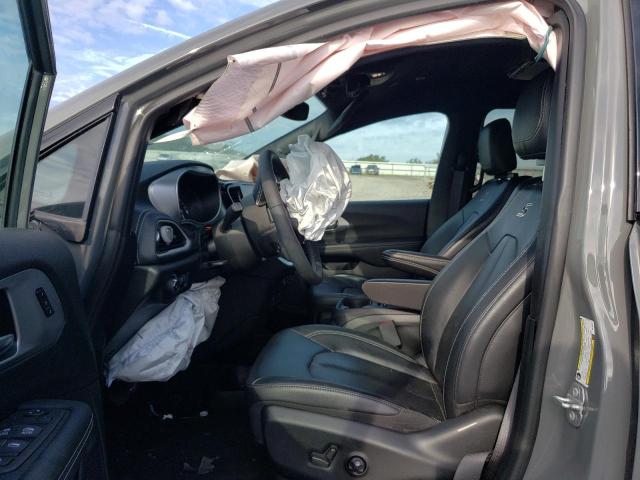 2C4RC3BG4NR156629 - 2022 CHRYSLER PACIFICA TOURING L GRAY photo 7