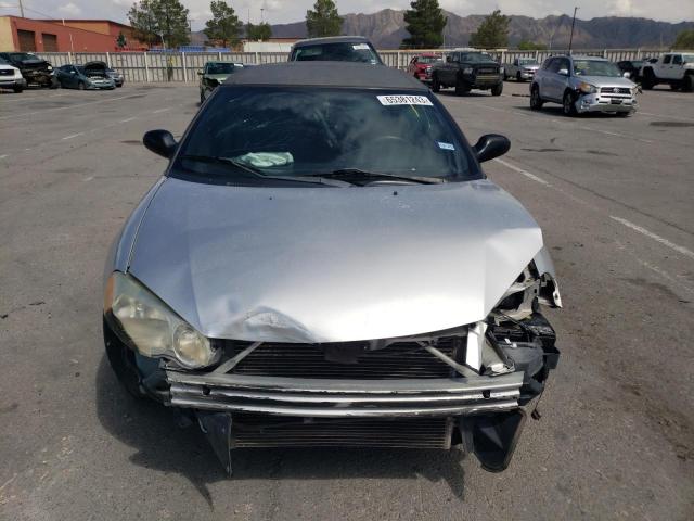 1C3EL75R85N640937 - 2005 CHRYSLER SEBRING GTC GRAY photo 5