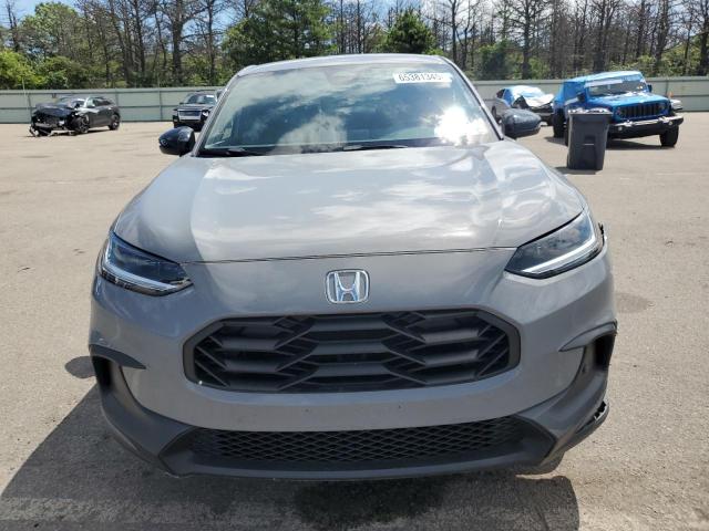 3CZRZ2H57PM728408 - 2023 HONDA HR-V SPORT GRAY photo 5