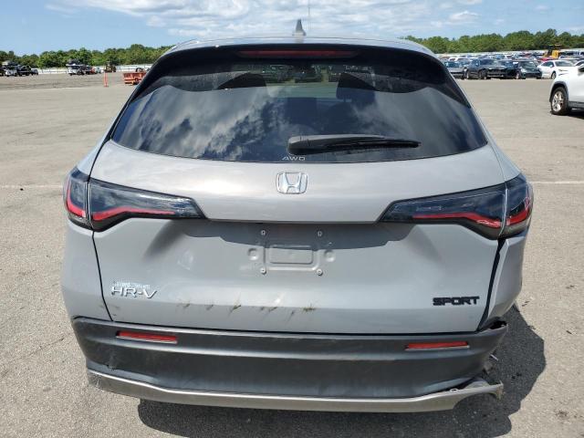3CZRZ2H57PM728408 - 2023 HONDA HR-V SPORT GRAY photo 6