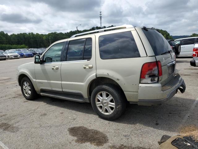 5LMEU88H93ZJ40978 - 2003 LINCOLN AVIATOR Бежевый фото 2