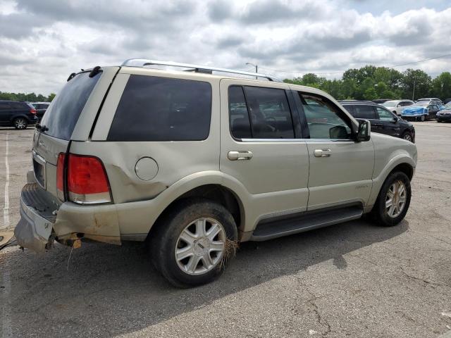 5LMEU88H93ZJ40978 - 2003 LINCOLN AVIATOR Бежевый фото 3