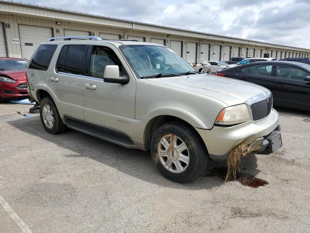 5LMEU88H93ZJ40978 - 2003 LINCOLN AVIATOR Бежевый фото 4