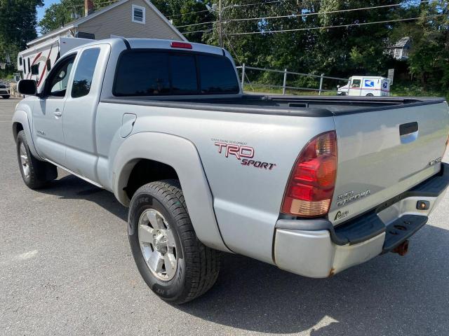 5TEUU42N85Z011227 - 2005 TOYOTA TACOMA ACCESS CAB ვერცხლისფერი ფოტო 2