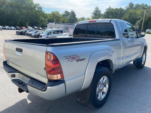 5TEUU42N85Z011227 - 2005 TOYOTA TACOMA ACCESS CAB ვერცხლისფერი ფოტო 3