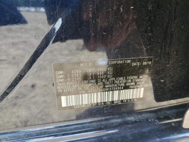 4S3GTAA68K3756904 - 2019 SUBARU IMPREZA BLUE photo 13