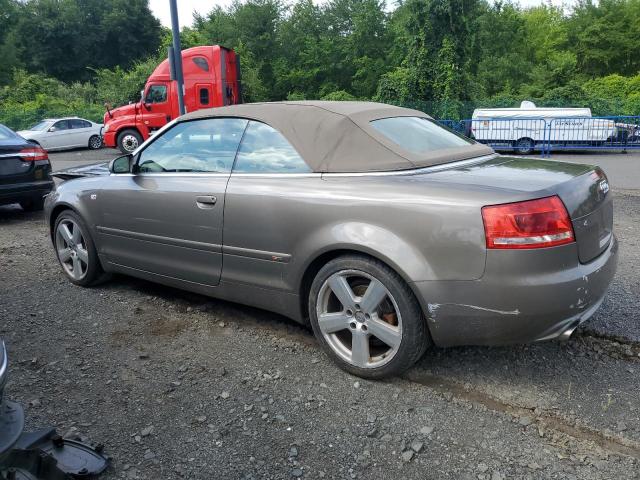 WAUDH48H69K002989 - 2009 AUDI A4 3.2 CABRIOLET QUATTRO BROWN photo 2