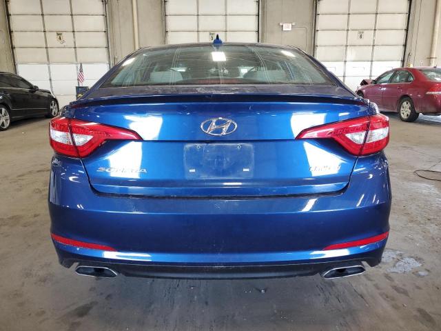 5NPE34AF7HH528396 - 2017 HYUNDAI SONATA SPORT BLUE photo 6