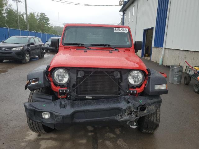 1C4HJXDG9NW199764 - 2022 JEEP WRANGLER U SPORT წითელი ფოტო 5