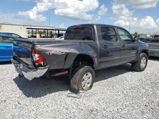 3TMJU4GN6BM121827 - 2011 TOYOTA TACOMA DOUBLE CAB PRERUNNER GRAY photo 3
