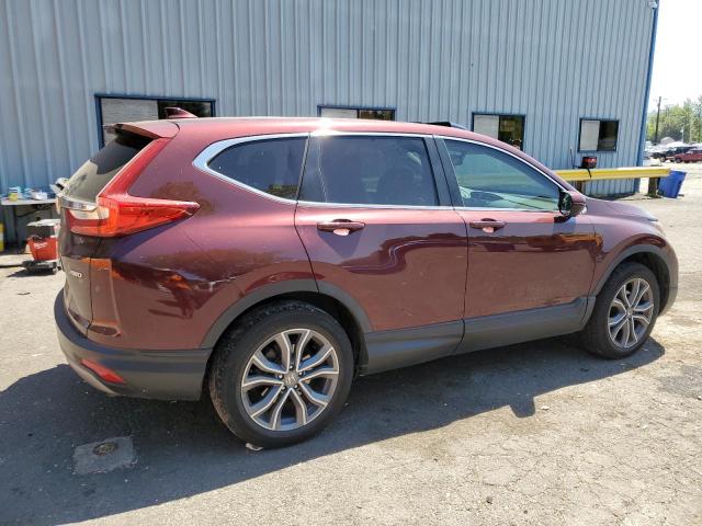 7FARW2H86KE026221 - 2019 HONDA CR-V EXL BURGUNDY photo 3