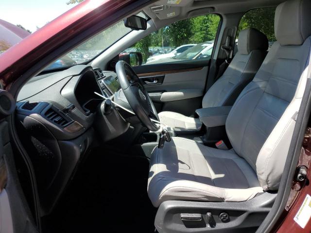 7FARW2H86KE026221 - 2019 HONDA CR-V EXL BURGUNDY photo 7