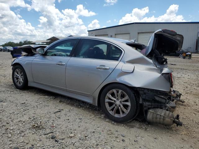 KMHGC4DD5DU245588 - 2013 HYUNDAI GENESIS 3.8L SILVER photo 2