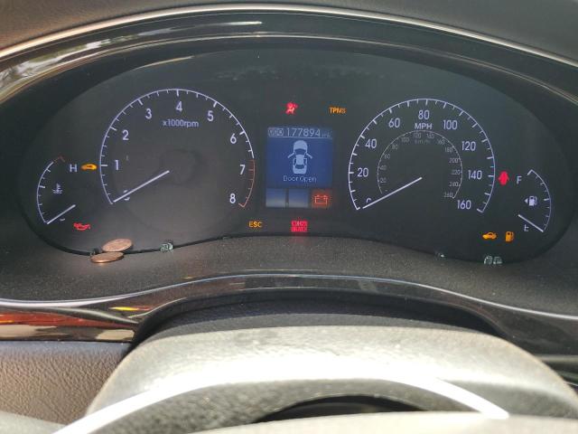 KMHGC4DD5DU245588 - 2013 HYUNDAI GENESIS 3.8L SILVER photo 9