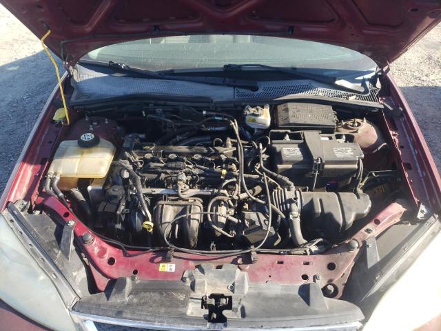 1FAHP34N47W290407 - 2007 FORD FOCUS ZX4 BURGUNDY photo 11