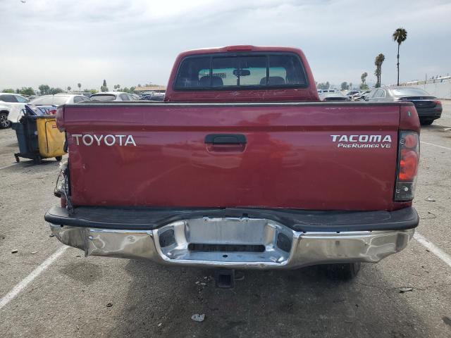 4TASN92N5YZ626282 - 2000 TOYOTA TACOMA XTRACAB PRERUNNER RED photo 6