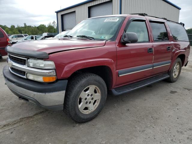 1GNFK16Z44J151611 - 2004 CHEVROLET SUBURBAN K1500 RED photo 1