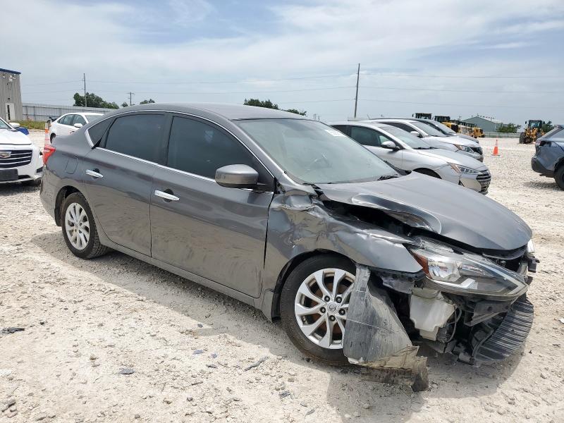 3N1AB7AP2KY259295 - 2019 NISSAN SENTRA S 灰色 照片 4