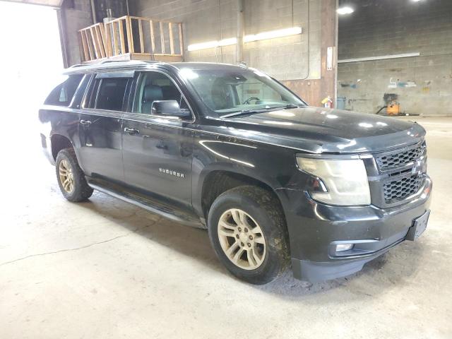 1GNSKJKC2FR142491 - 2015 CHEVROLET SUBURBAN K1500 LT BLACK photo 4