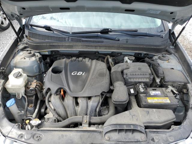 5NPEB4AC1DH663442 - 2013 HYUNDAI SONATA GLS SILVER photo 11