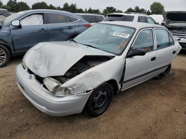 1Y1SK52872Z409996 - 2002 CHEVROLET GEO PRIZM BASE SILVER photo 1