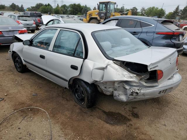 1Y1SK52872Z409996 - 2002 CHEVROLET GEO PRIZM BASE SILVER photo 2